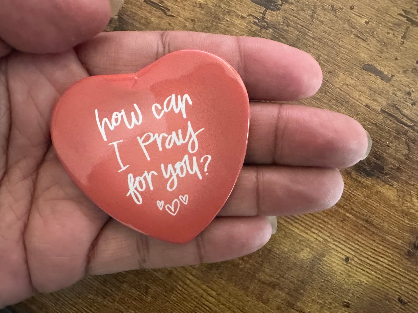 How Can I Pray For You? Button