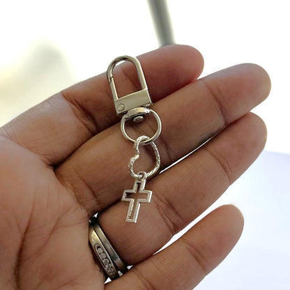 Silver Cross (badge charm)