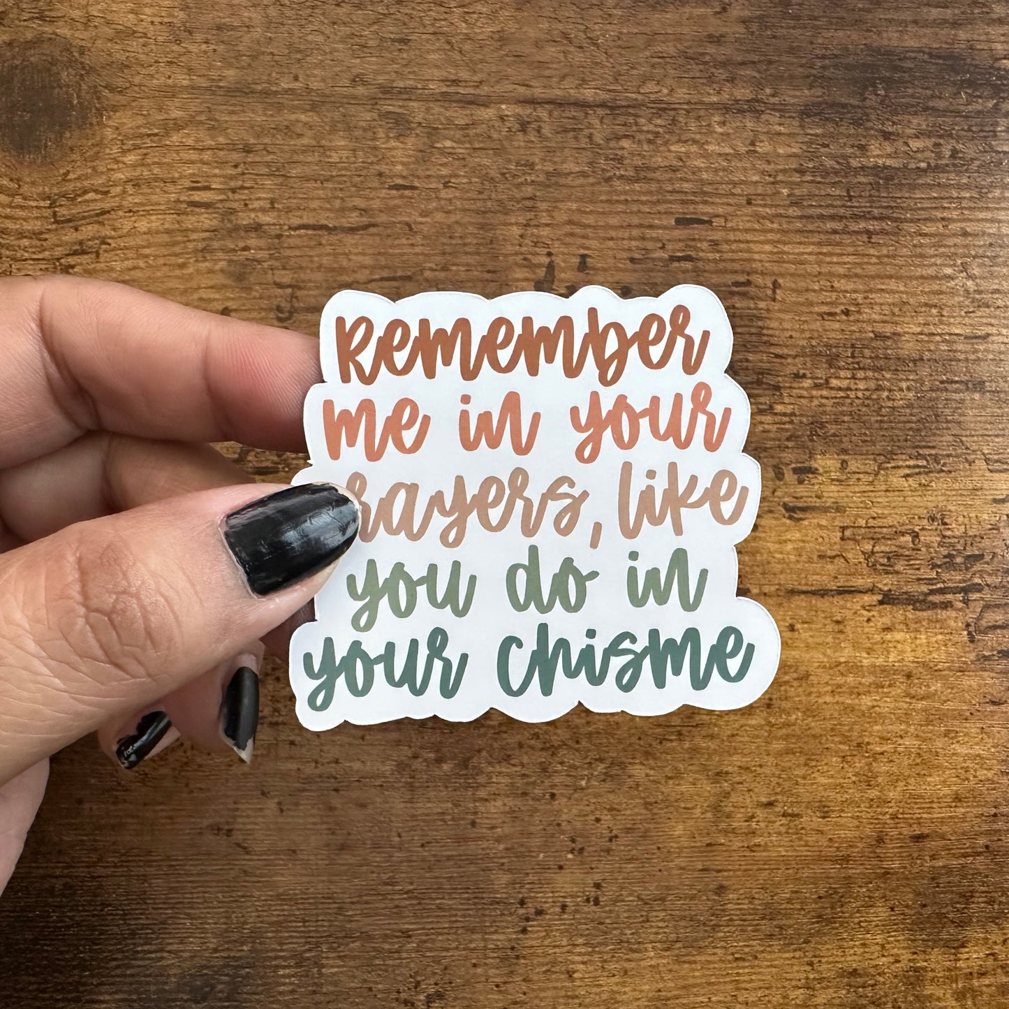Prayer/Chisme (magnet)