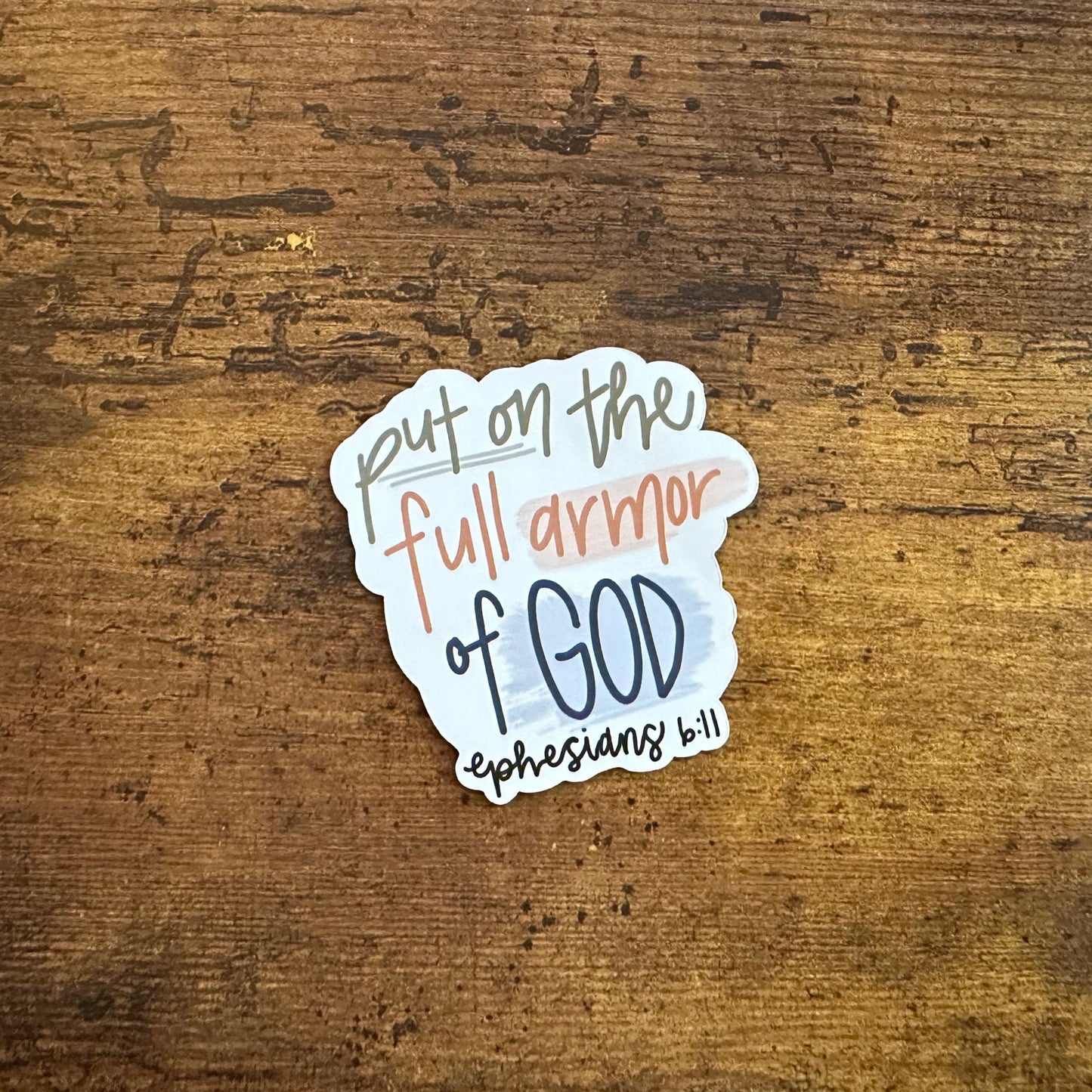 Put On The Full Armor Of God (magnet)