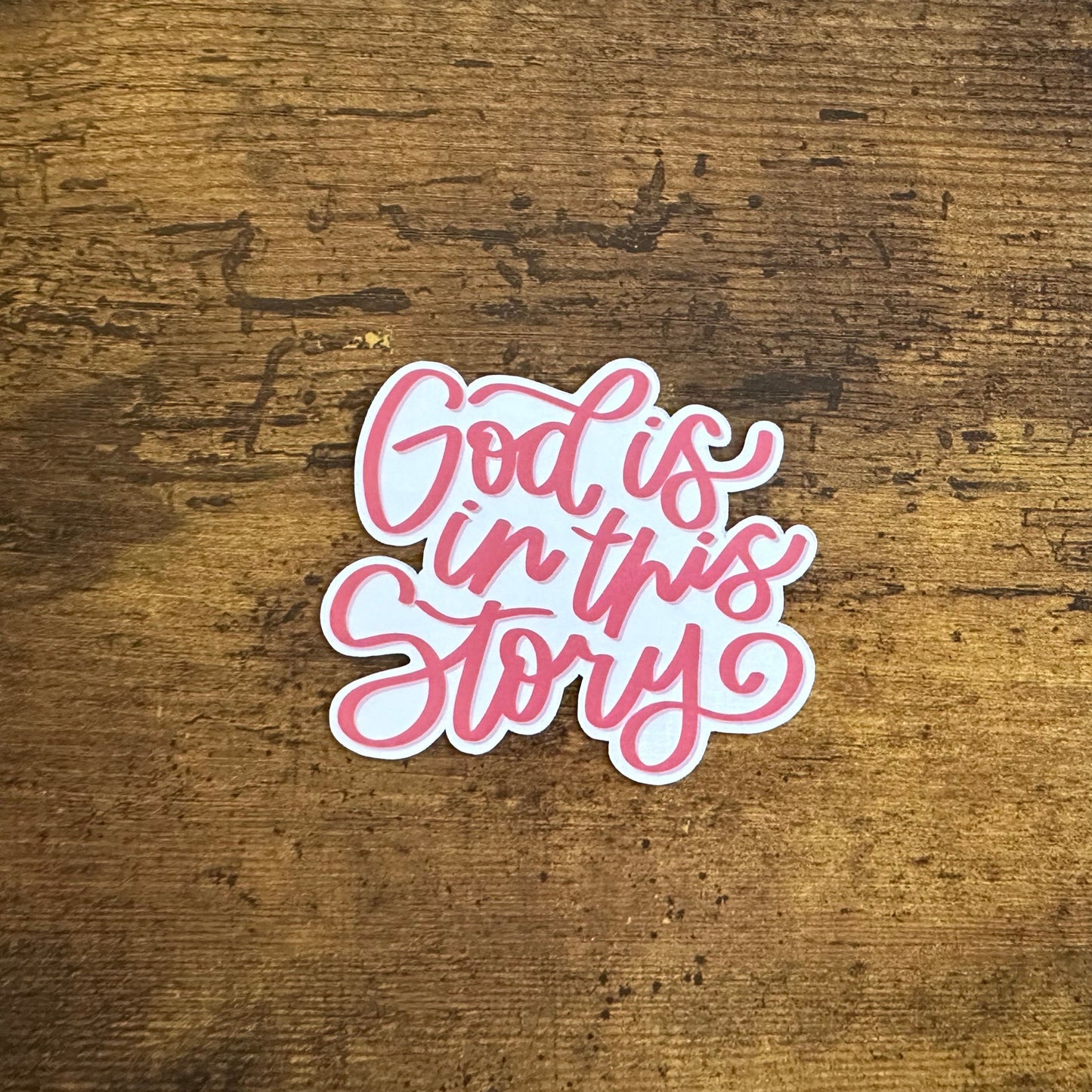 God Is In This Story (magnet)