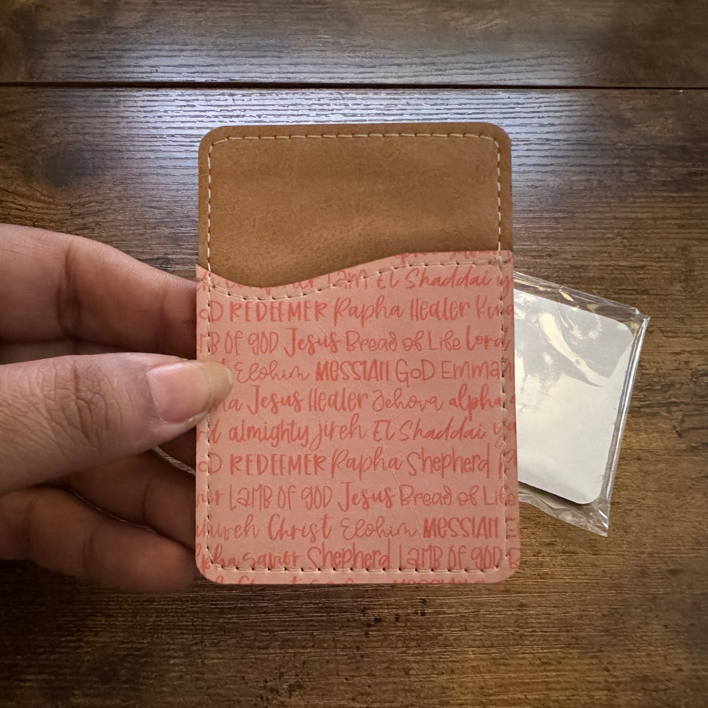 Names Of God Phone Wallet