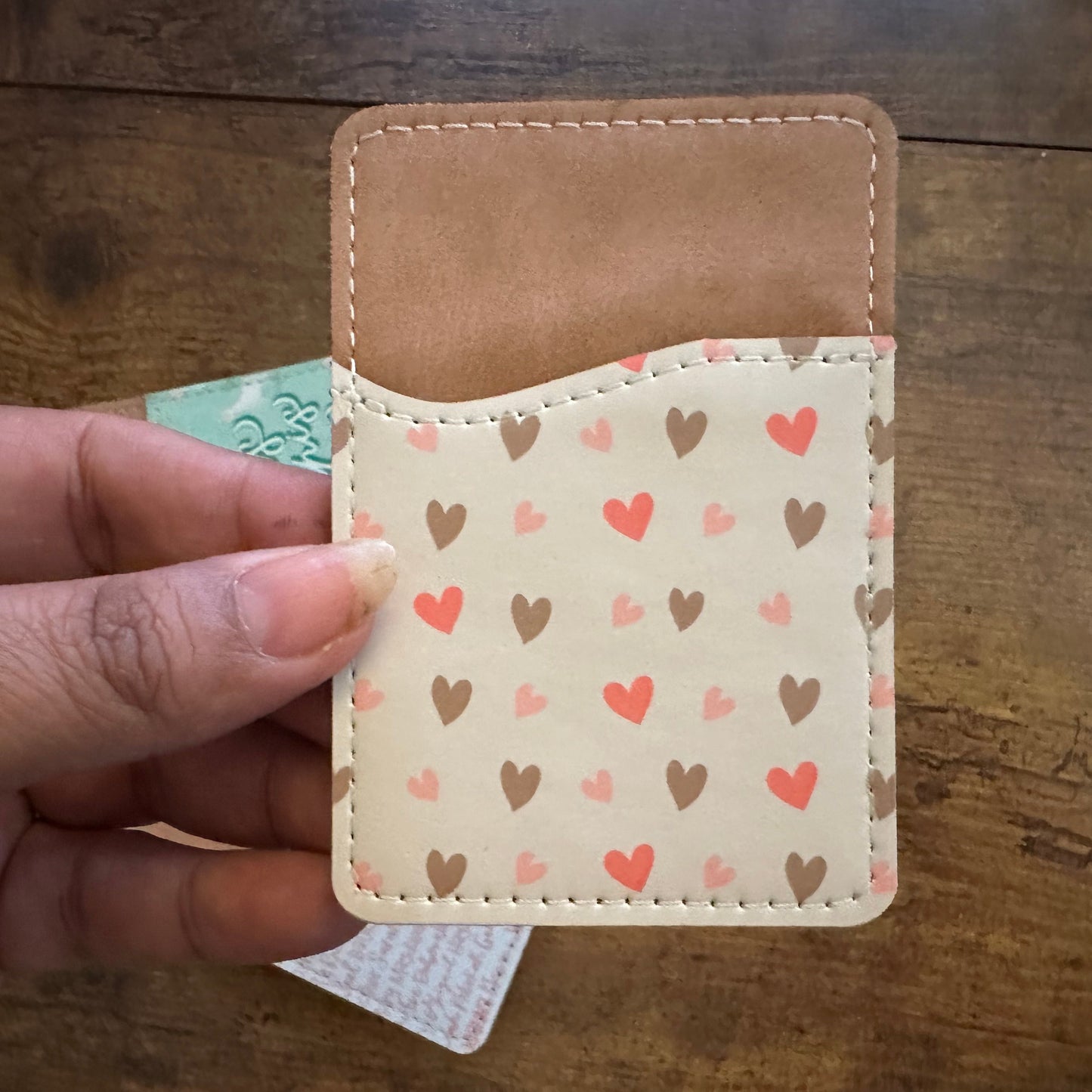 Hearts Phone Wallet