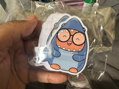 Shark Onesie Beanjamin (sticker)