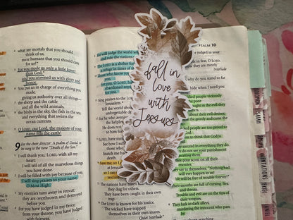 Fall In Love With Jesus (bookmark)