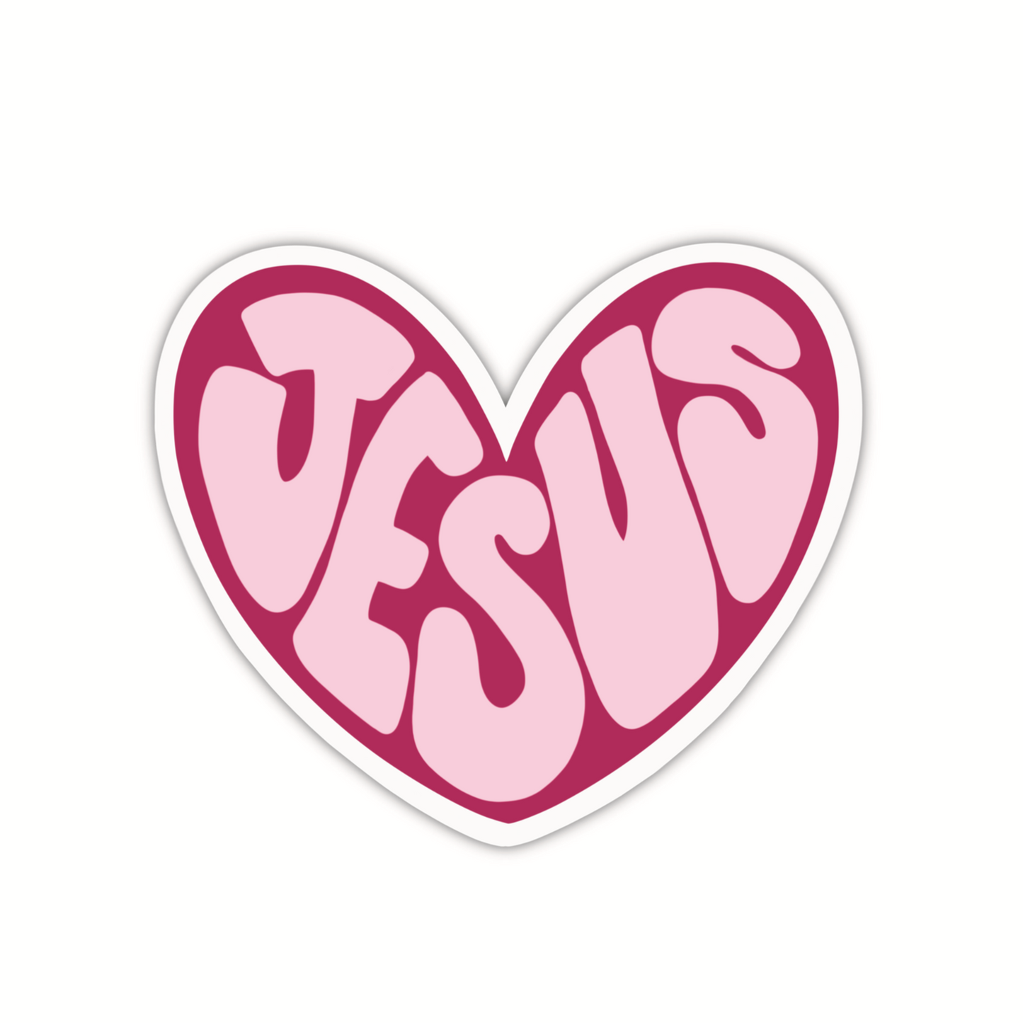 Jesus Heart (sticker)