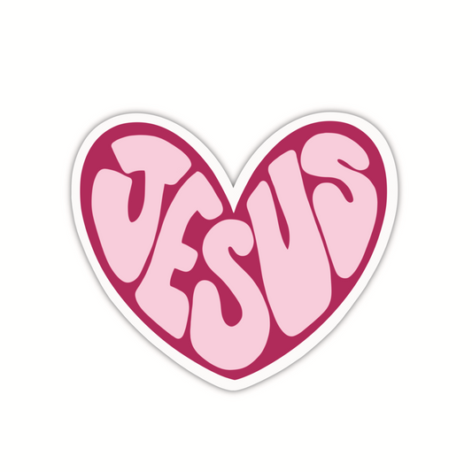 Jesus Heart (sticker)