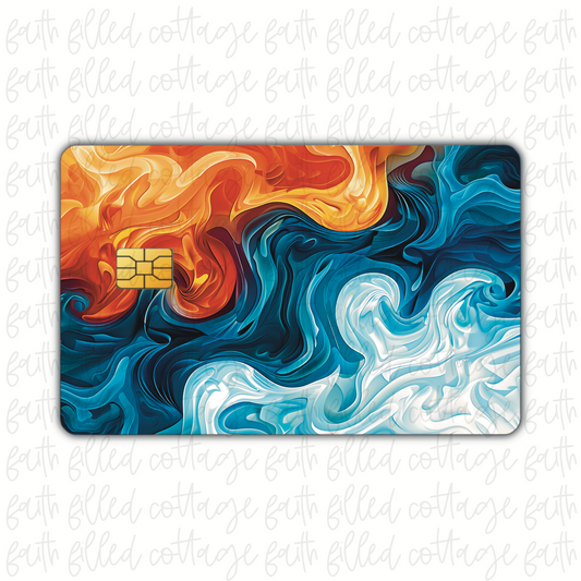 Sunset Swirl (debit card skin)