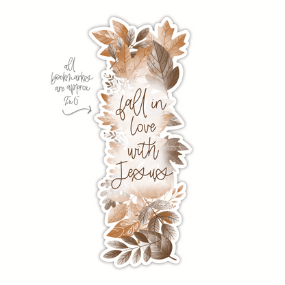 Fall In Love With Jesus (bookmark)