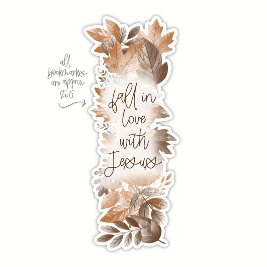Fall In Love With Jesus (bookmark)
