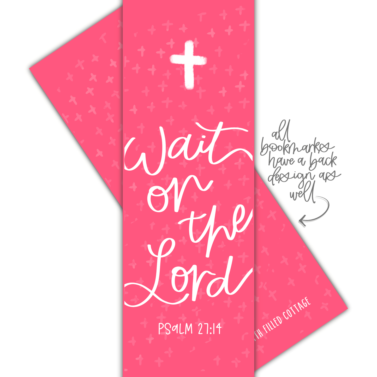 Wait On The Lord Bookmark