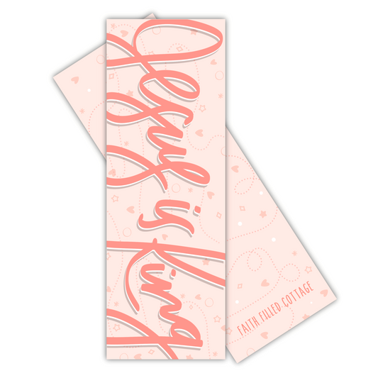 Jesus Is King (bookmark)
