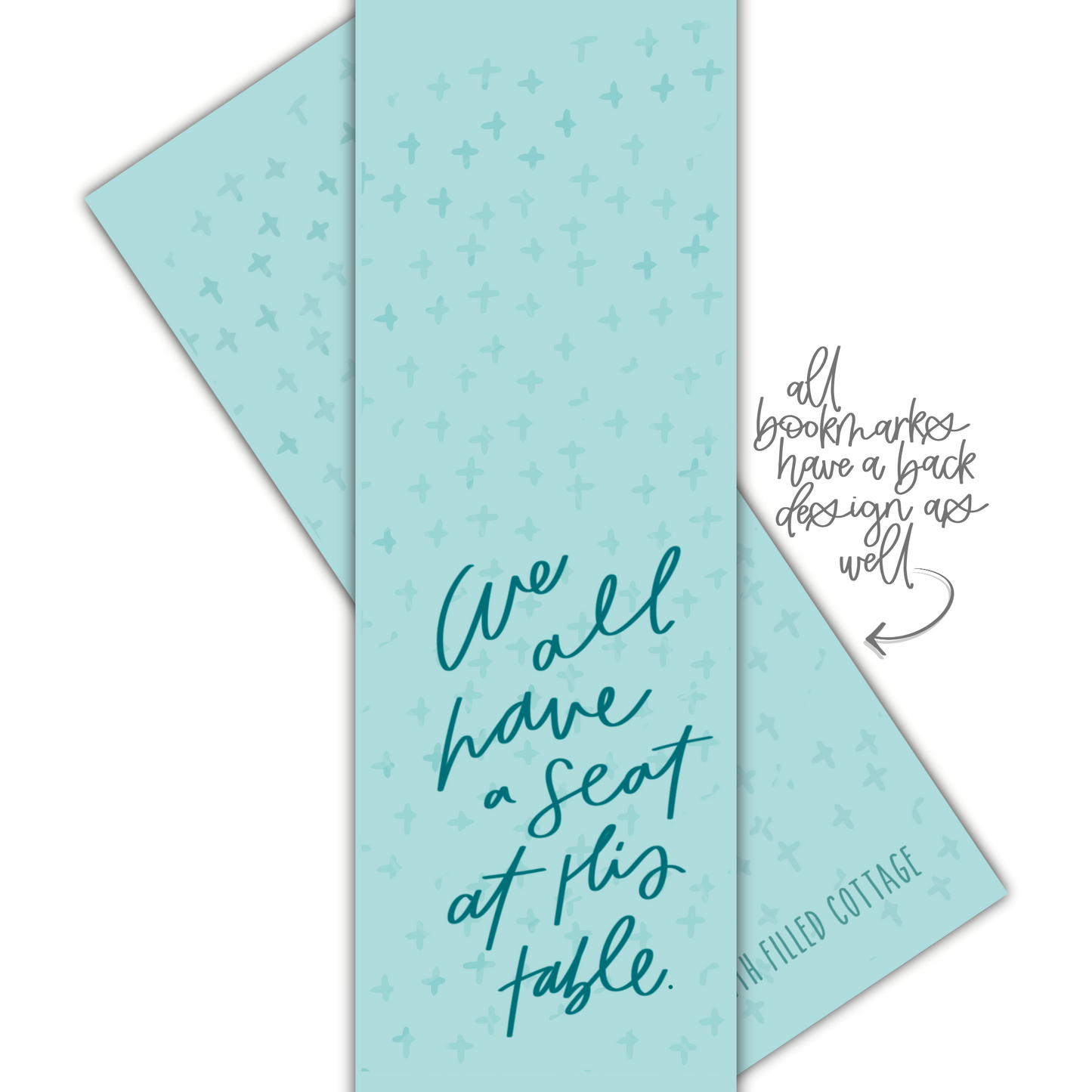 Seat At His Table Bookmark
