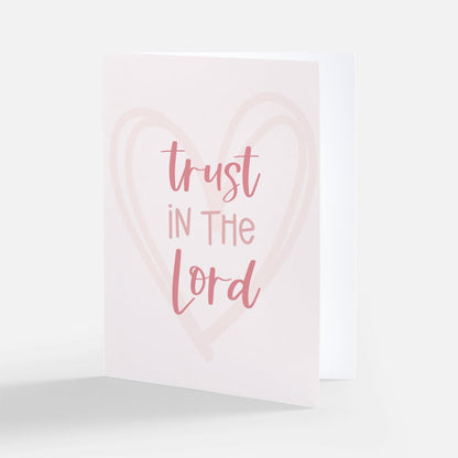 Trust In The Lord (card)