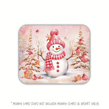 Pink Snowman