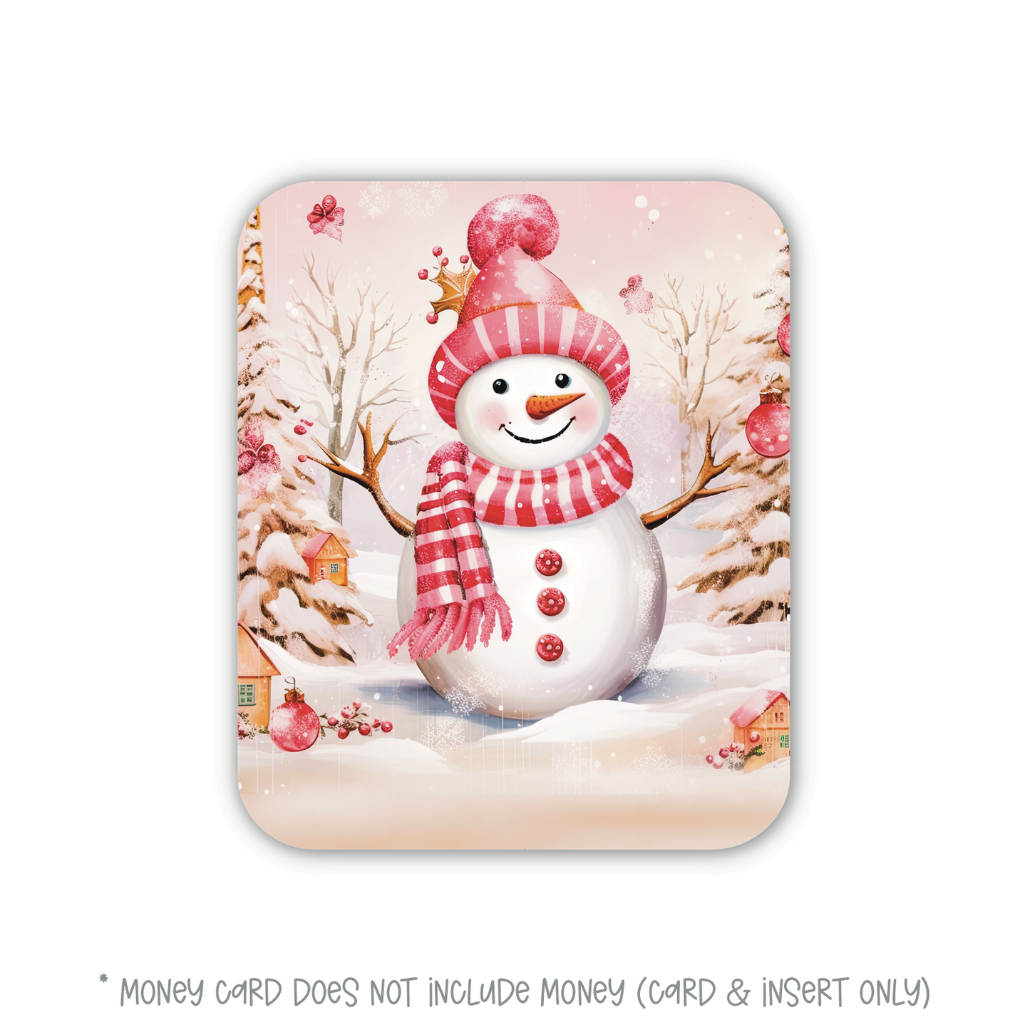 Pink Snowman