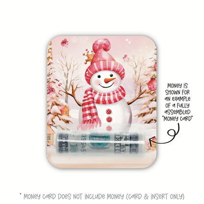 Pink Snowman