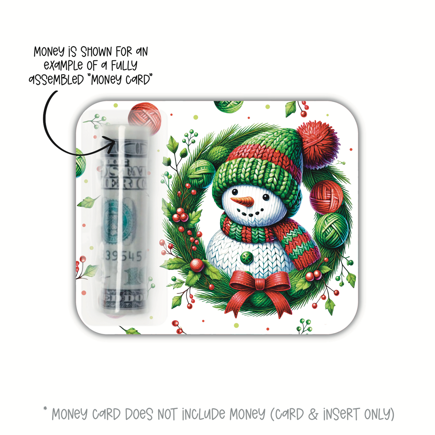 Snowman Wreath
