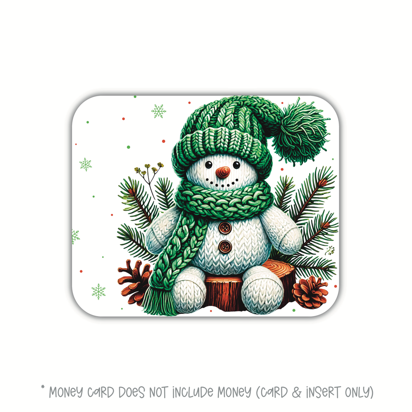 Pinecone Snowman