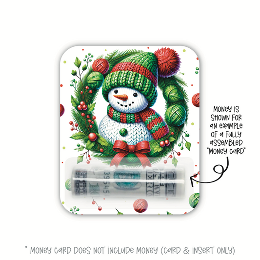Snowman Wreath