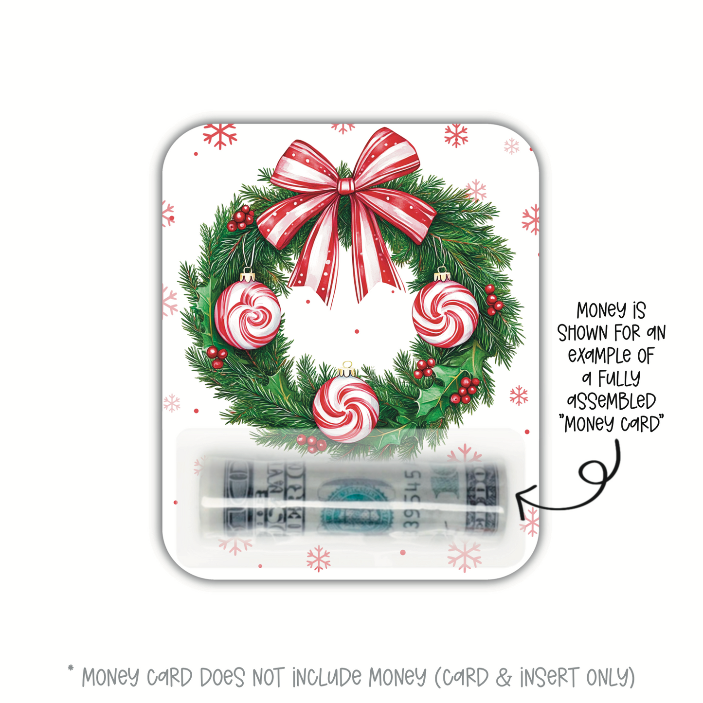 Candy Cane Wreath