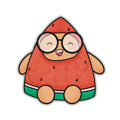Watermelon Onesie Beanjamin (sticker)