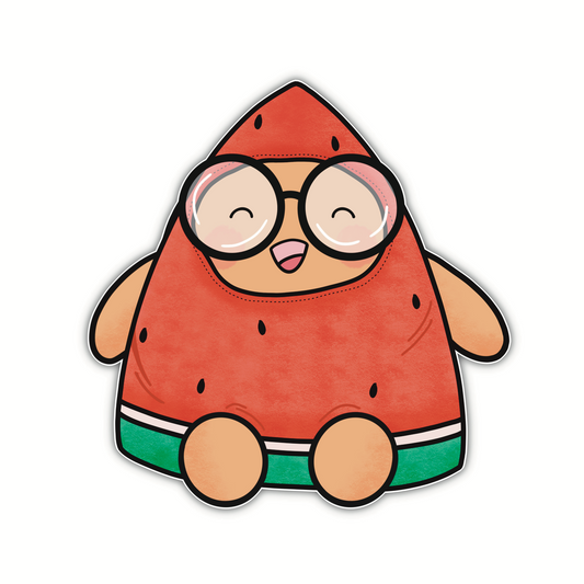 Watermelon Onesie Beanjamin (sticker)