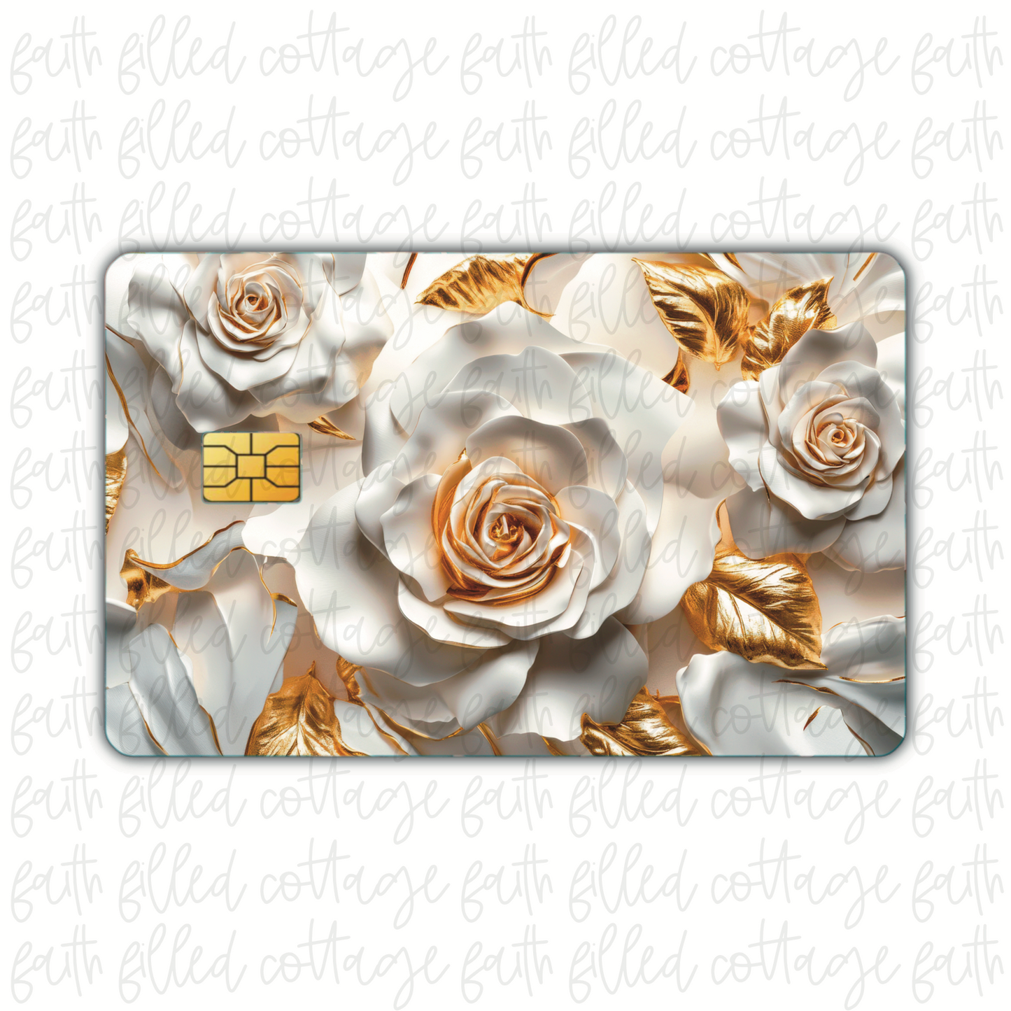 White Roses (debit card skin)