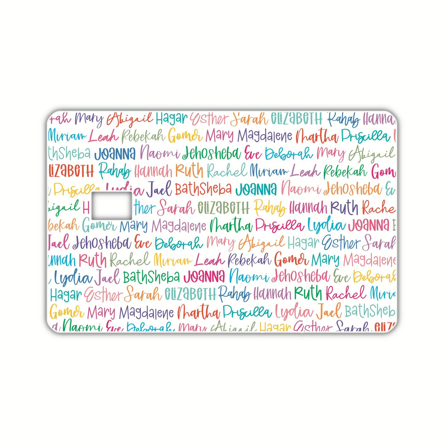 Women Of The Bible [2] (debit card skin)