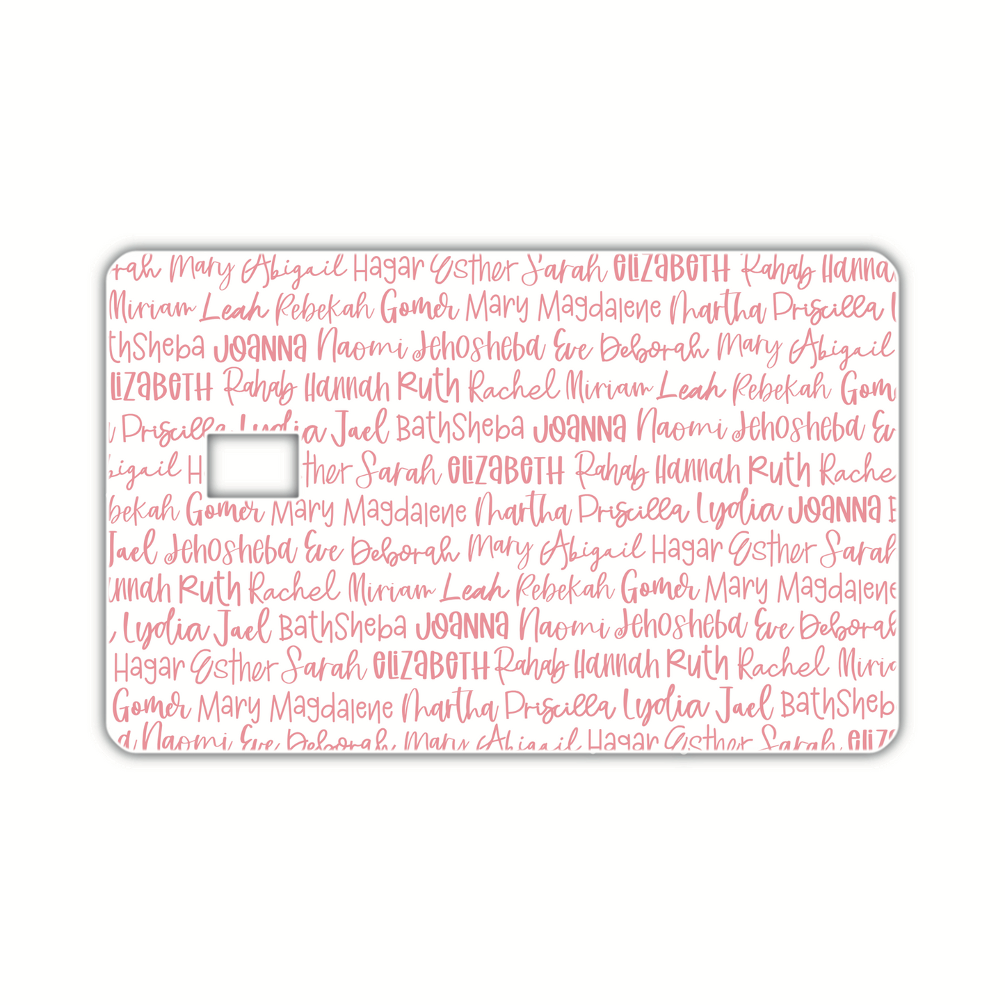 Women Of The Bible [2] (debit card skin)