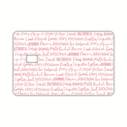Women Of The Bible [2] (debit card skin)