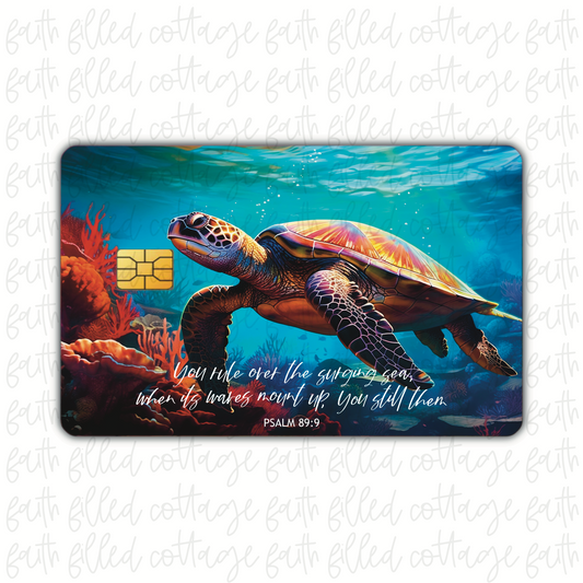 He Rules Over The Sea (debit card skin)