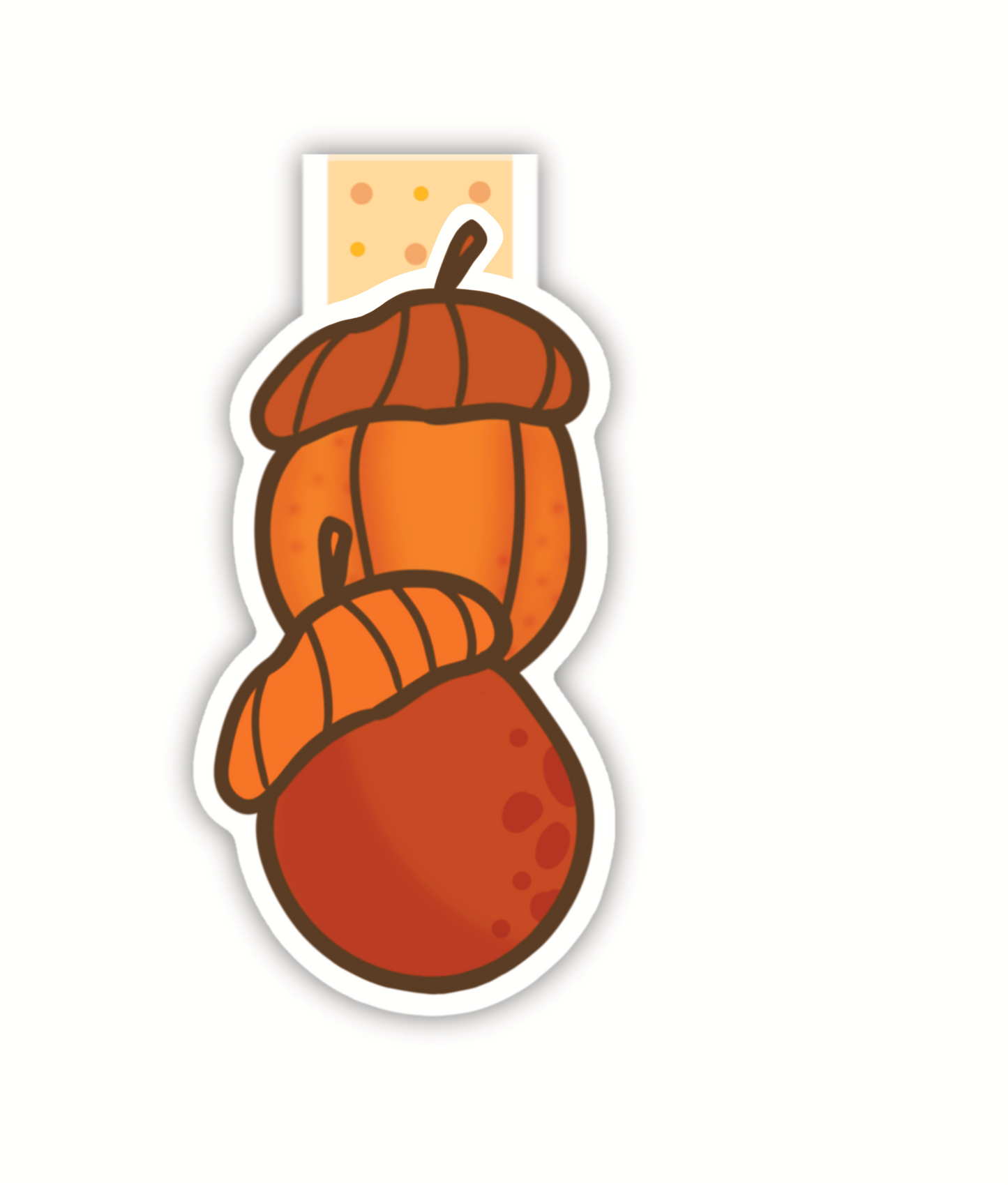 Acorns (magnetic bookmark)