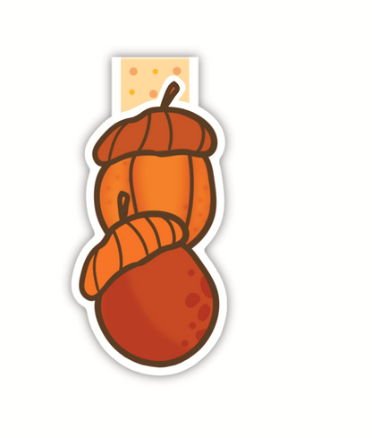 Acorns (magnetic bookmark)