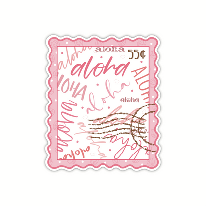 Aloha Stamp (sticker)
