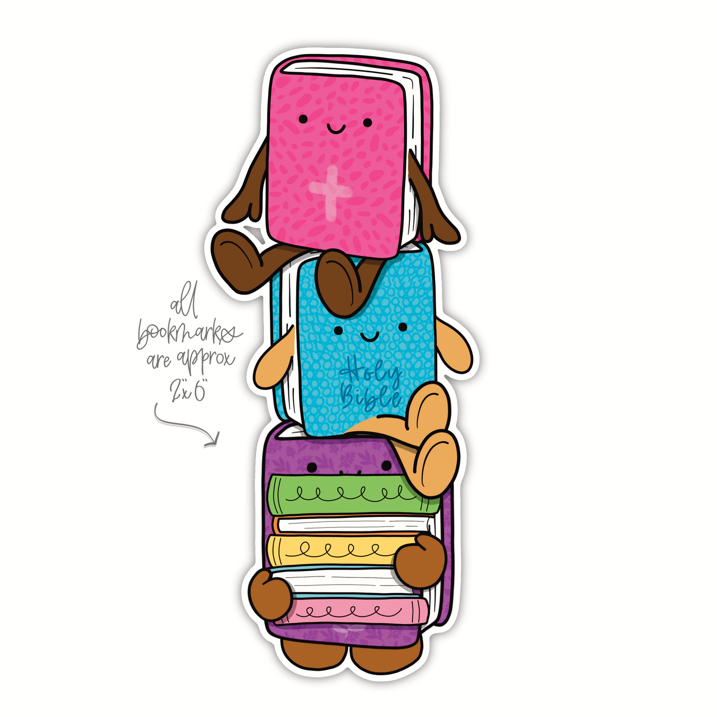 Bible Book Stack (bookmark)