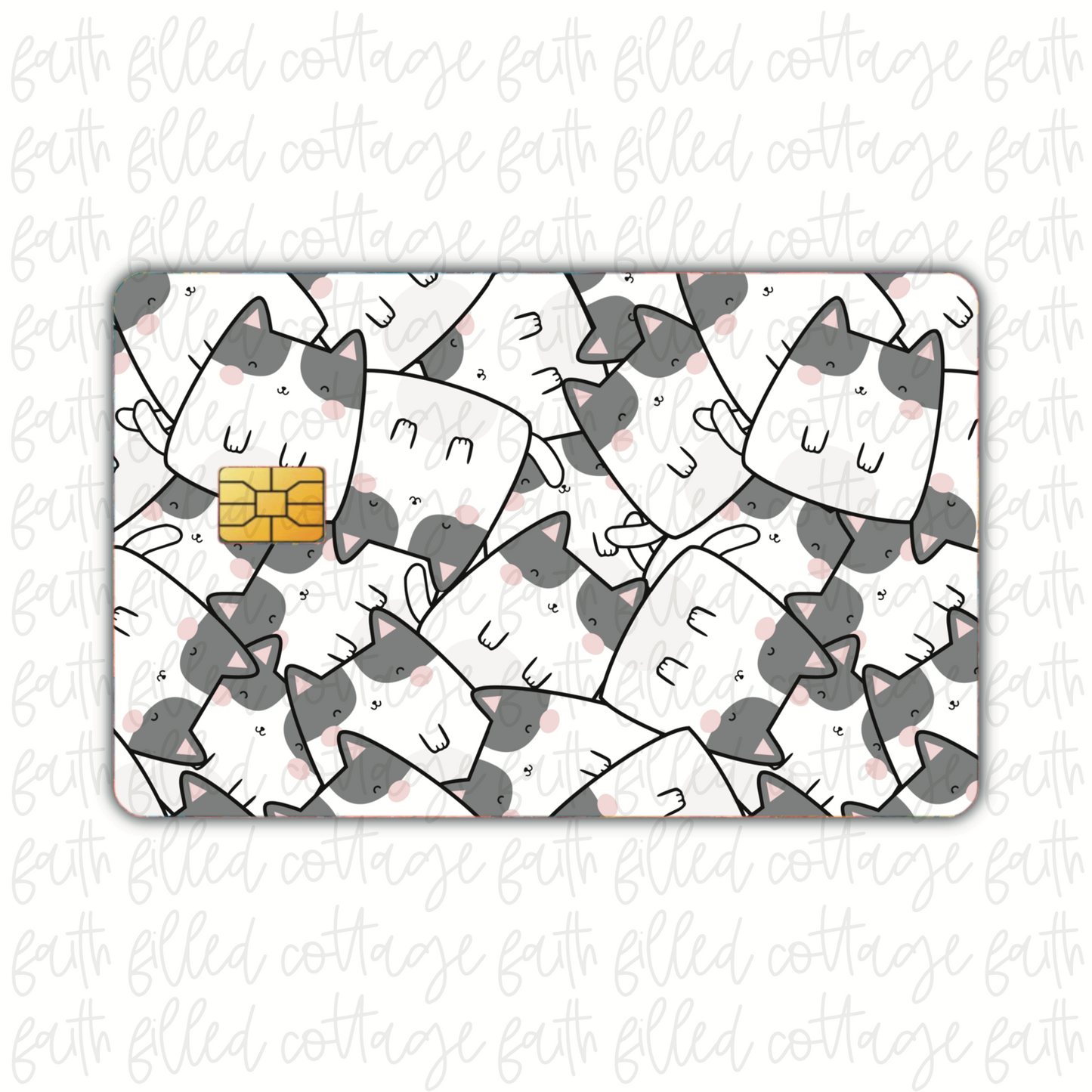 Cats, Cats & More Cats (debit card skin)