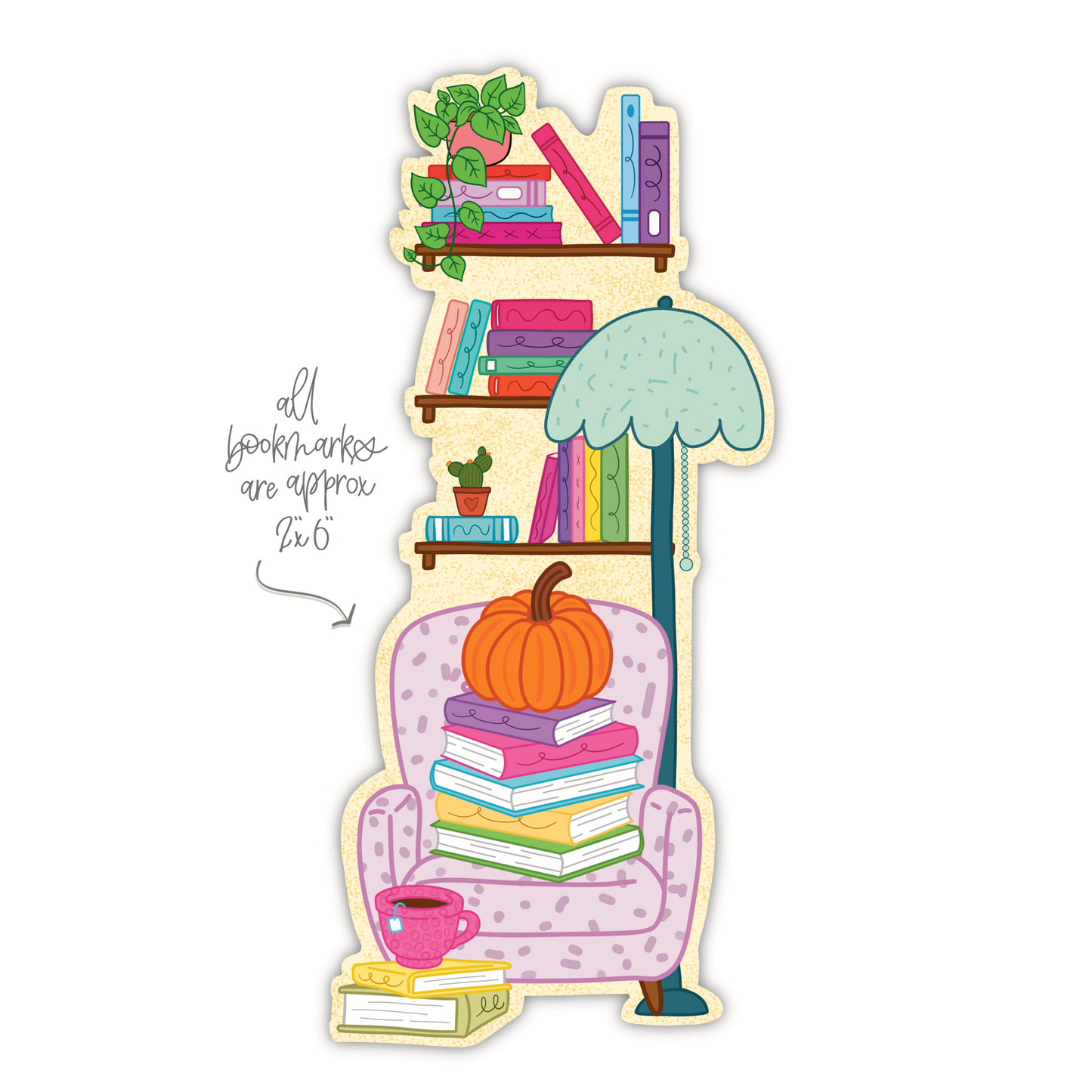 Cozy Library (bookmark)