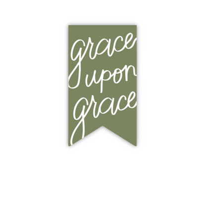 Grace Upon Grace (magnetic bookmark)