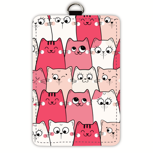 Happy Cats (badge holder)