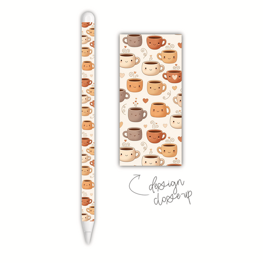 Happy Coffee Cups (apple pencil skin)