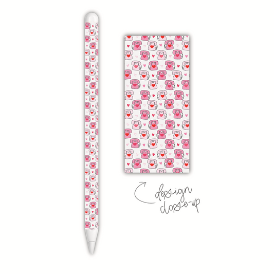 Hearts Phones (apple pencil skin)