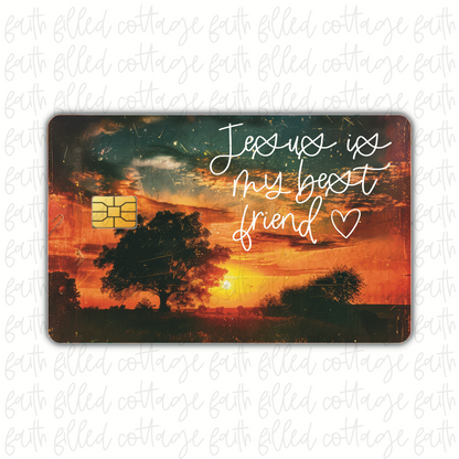 Jesus Is My Best Friend (debit card skin)