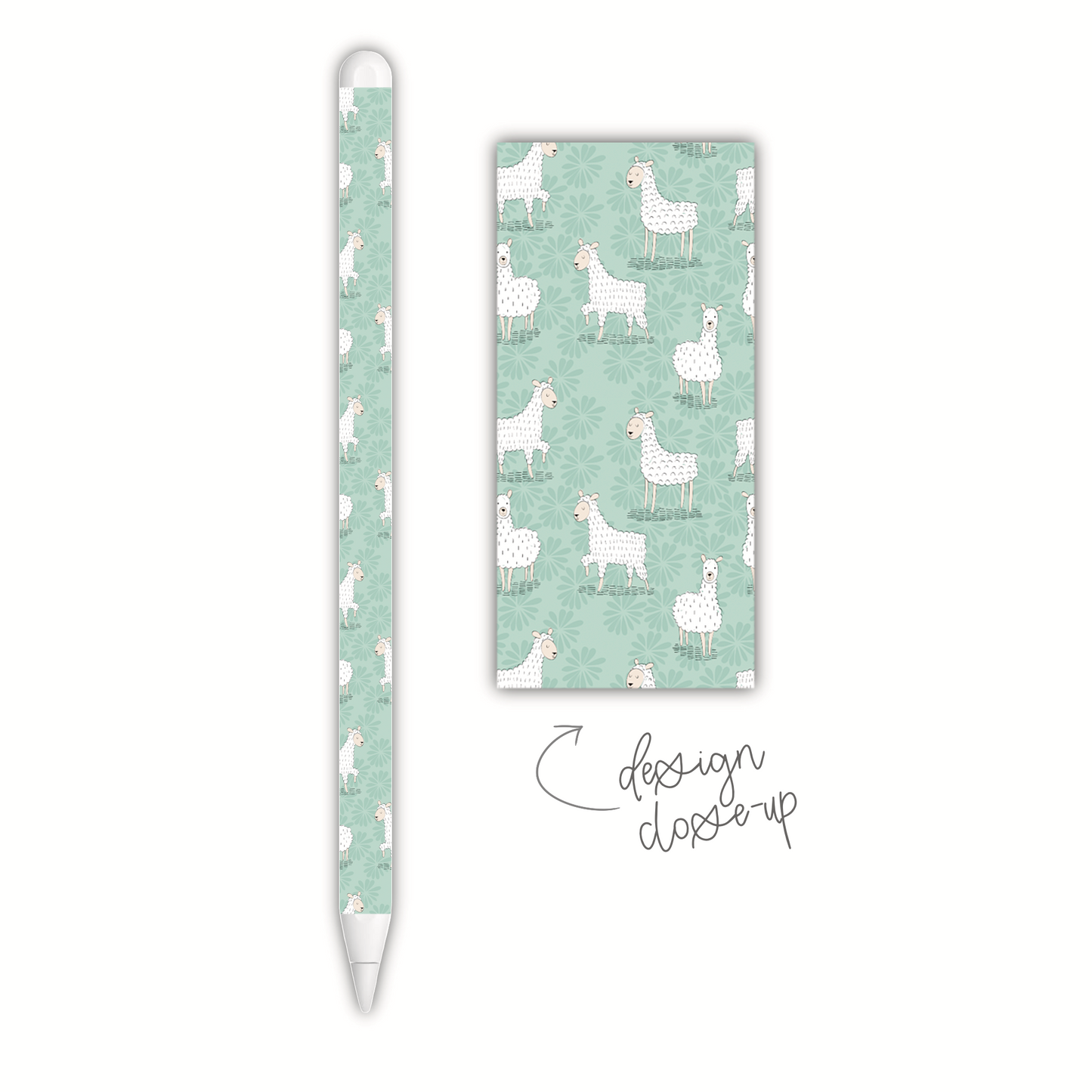 Llama Pasture (apple pencil skin)
