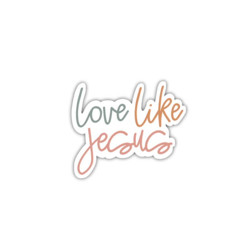 Love Like Jesus (sticker)