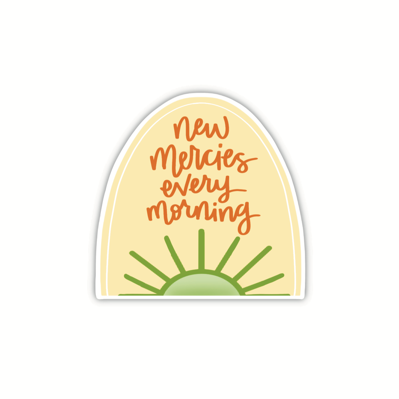 New Mercies Every Morning (sticker)