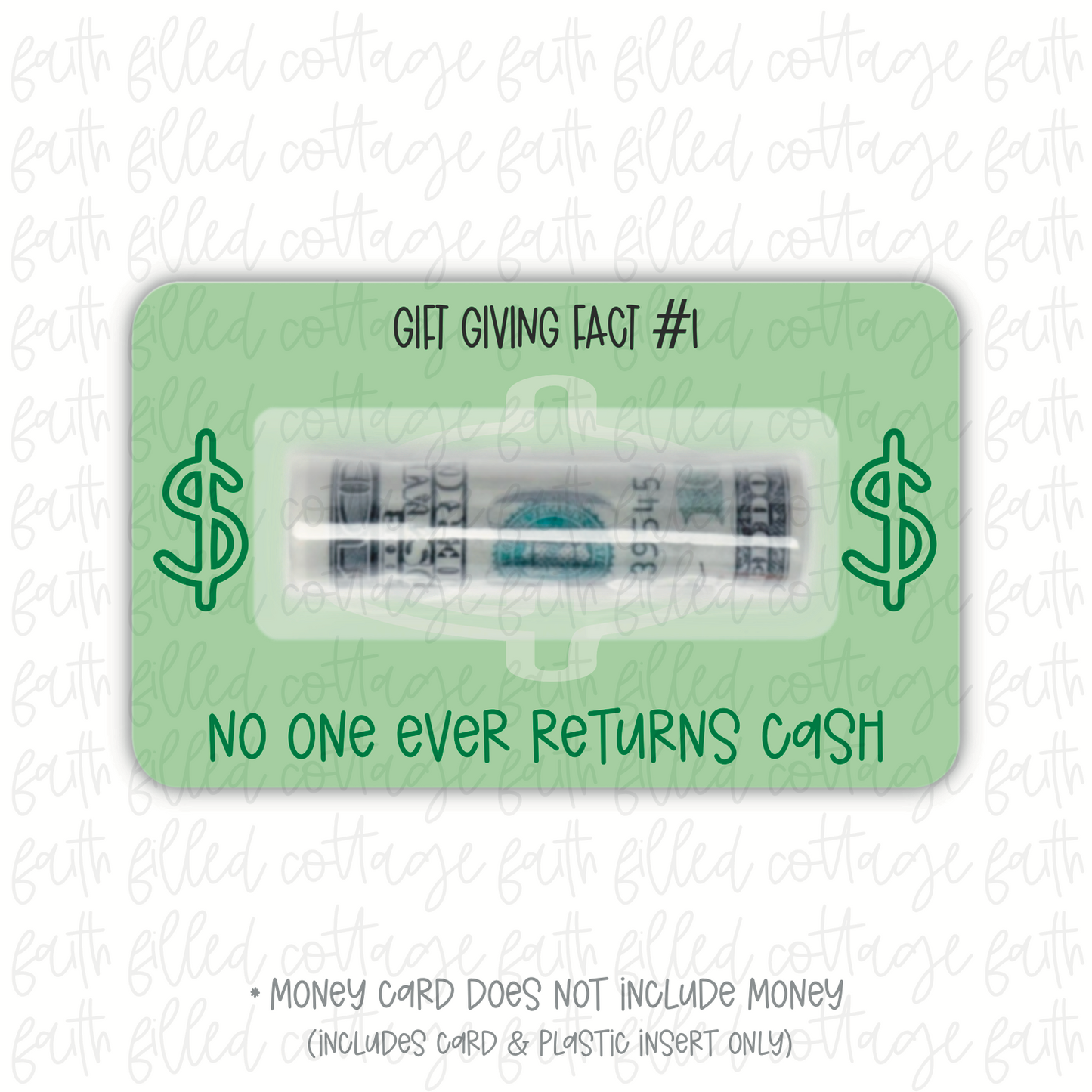 No One Returns Money (money holder)