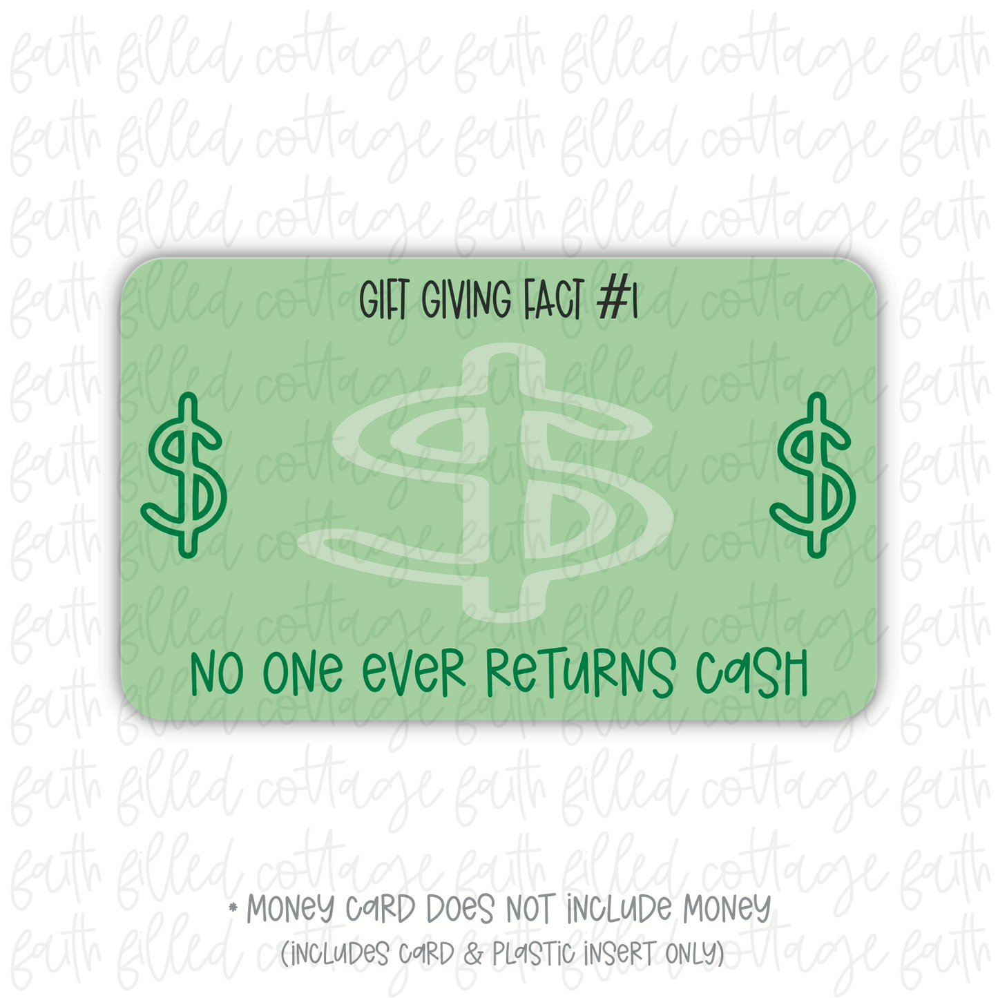 No One Returns Money (money holder)