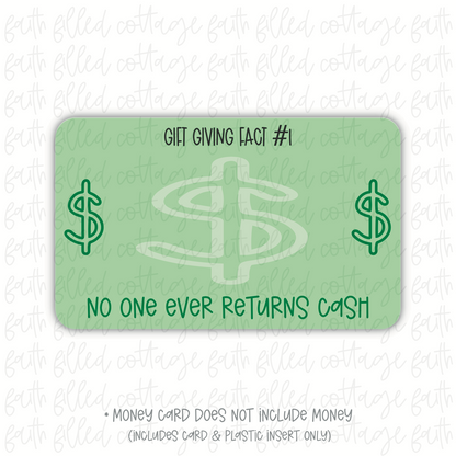 No One Returns Money (money holder)