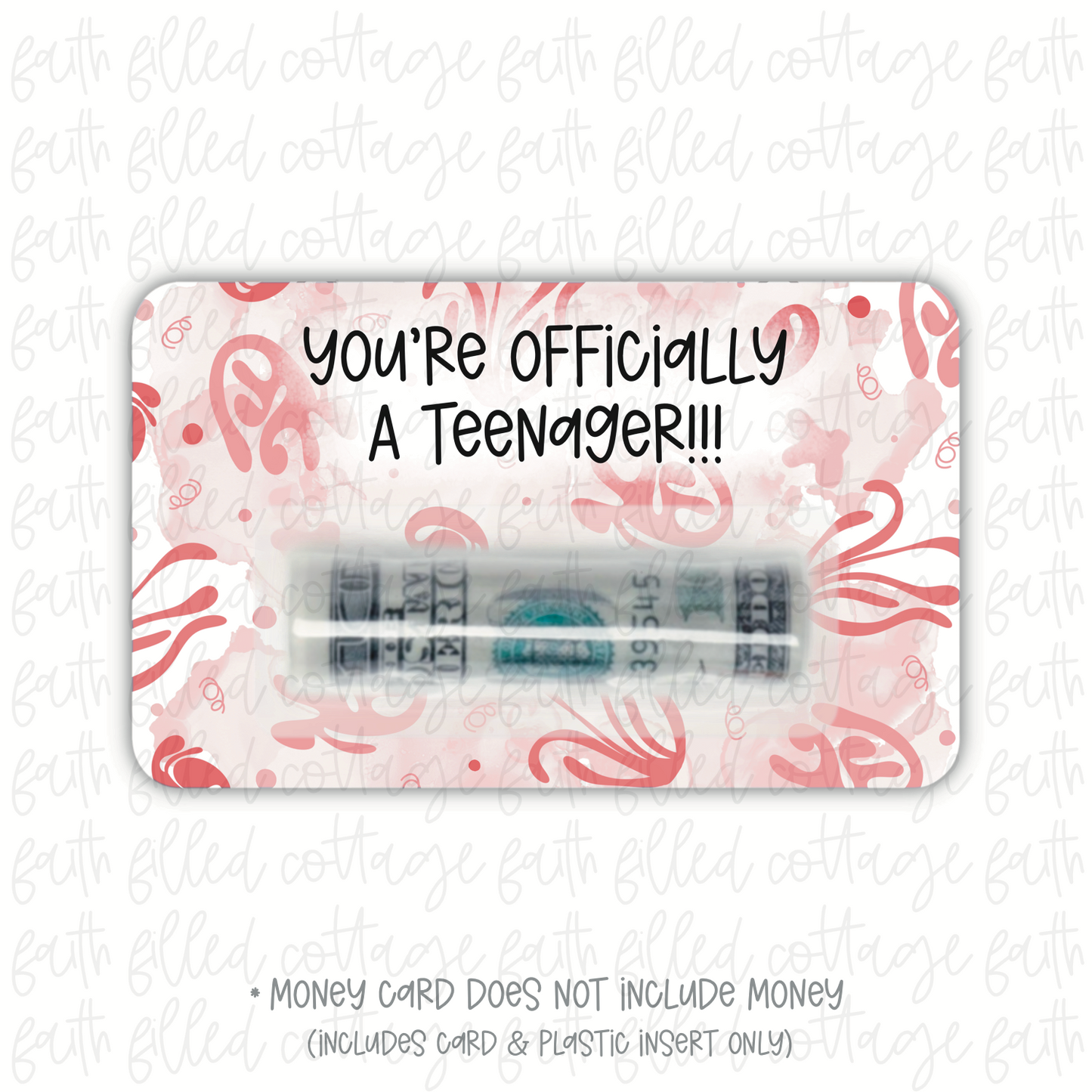 Officially A Teenager PNK (money holder)